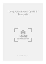 LONG APOCALYPTIC CY048 5 TRUMPETS SCORE/PARTS TROMPETTE