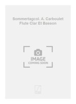 SOMMERTAGCOL. A. CARBOULET FLUTE CLAR ET BASSON