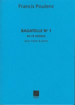 BAGATELLE N 1 EN RE MINEUR VIOLON-PIANO VIOLON