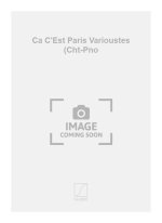 CA C'EST PARIS VARIOUSTES (CHT-PNO  CHANT