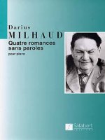 QUATRE ROMANCES SANS PAROLES PIANO