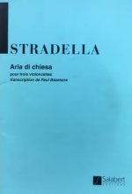 ARIA DI CHIESA (BAZELAIRE) 3 VIOLONCELLES