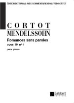 ROMANCES SANS PAROLE (SELECT. CORTOT) PIANO  PIANO