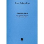 GARDEN RAIN POUR ENSEMBLE DE CUIVRES (SCORE) MUSIQUE D'ENSEMBLE