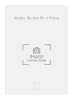 QUATRE ETUDES POUR PIANO PIANO