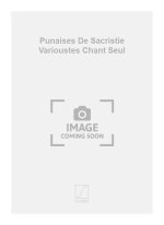 PUNAISES DE SACRISTIE VARIOUSTES CHANT SEUL  CHANT