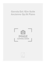 GAVOTA EXT.1ERE SUITE ANCIENNE OP.54 PIANO  PIANO