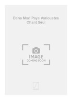 DANS MON PAYS VARIOUSTES CHANT SEUL  CHANT