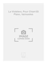 LA VIOLETERA, POUR CHANT ET PIANO, VARIOUSTES CHANT
