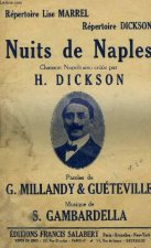 NUITS DE NAPLES VARIOUSTES CHANT SEUL  CHANT