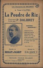 POUDRE DE RIZ VARIOUSTES CHANT SEUL  CHANT