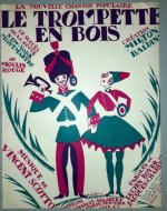 TROMPETTE EN BOIS VARIOUSTES CHANT SEUL  CHANT