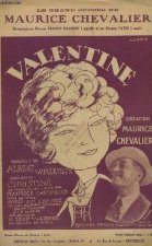 VALENTINE VARIOUSTES CHANT SEUL  CHANT
