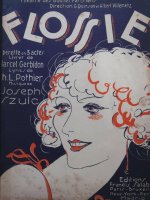 FLOSSIE OPERETTE EN 3 ACTES CHANT-PIANO REDUCTION  CHANT