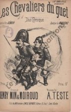 CHEVALIERS DU GUET CHANT-PIANO  CHANT