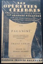 PAGANINI FANTAISIE CHANT