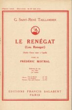 RENEGAT CHANT-PIANO  CHANT