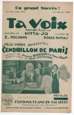 TA VOIX VARIOUSTES CHANT SEUL  CHANT