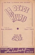 RONDE DES HEURES VARIOUSTES (CHT-PNO  CHANT