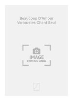 BEAUCOUP D'AMOUR VARIOUSTES CHANT SEUL  CHANT