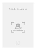 NUITS DE MONTMARTRE CHANT
