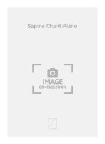 SAPINS CHANT-PIANO  CHANT