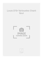 LOUIS D'OR VARIOUSTES CHANT SEUL  CHANT