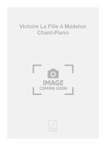 VICTOIRE LA FILLE A MADELON CHANT-PIANO  CHANT