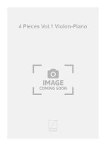 4 PIECES VOL.1 VIOLON-PIANO  VIOLON