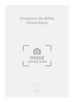 CHANSONS DE BILITIS CHANT-PIANO  CHANT
