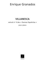 VILLANESCA N 4 DES DANSES ESPAGNOLES PIANO
