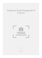 CATALUNA SUITE ESPAGNOLE N 2 PIANO  PIANO