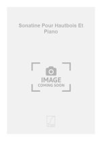 SONATINE POUR HAUTBOIS ET PIANO HAUTBOIS