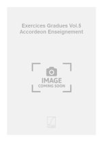 EXERCICES GRADUES VOL.5 ACCORDEON ENSEIGNEMENT  ACCORDEON
