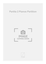 PARTITA 2 PIANOS PARTITION PIANO
