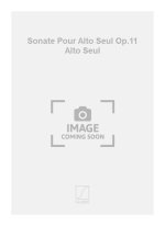 SONATE POUR ALTO SEUL OP.11 ALTO SEUL  MUSIQUE D'ENSEMBLE
