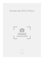 SONATE OP.19 N 2 PIANO  PIANO