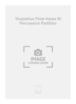 TRIOJUBILUS FLUTE HARPE ET PERCUSSION PARTITION