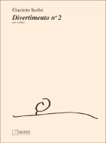 DIVERTIMENTO N 2 VIOLON SEUL VIOLON