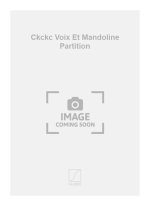 CKCKC VOIX ET MANDOLINE PARTITION  CHANT
