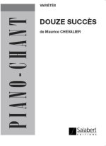 12 SUCCES VARIETES (CHT-PNO) ALBUM CHANT