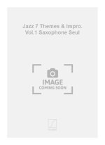 JAZZ 7 THEMES & IMPRO. VOL.1 SAXOPHONE SEUL  SAXOPHONE