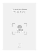 DERNIERE PENSEE VIOLON-PIANO  VIOLON
