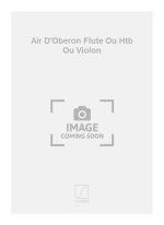 AIR D'OBERON FLUTE OU HTB OU VIOLON  FLUTE TRAVERSIERE