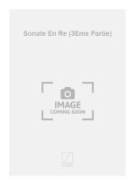 SONATE EN RE (3EME PARTIE)  VIOLON