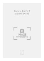 SONATE EN FA 2 VIOLONS-PIANO  VIOLON