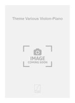 THEME VARIOUS VIOLON-PIANO  VIOLON