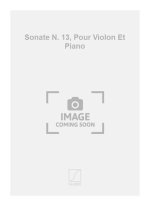 SONATE N. 13, POUR VIOLON ET PIANO  VIOLON