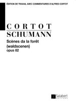 SCENES DE LA FORET OP.82 (CORTOT) PIANO PIANO