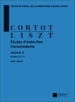 ETUDES D'EXECUTION TRANSCENDANTE VOLUME 3 PIANO